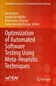 Book cover of: Optimization of Automated Software Testing Using Meta-Heuristic Techniques. By: Manju Khari