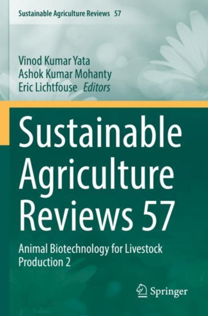 Book cover of: Sustainable Agriculture Reviews 57. By: Vinod Kumar Yata