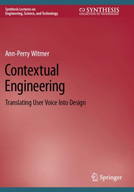 Book cover of: Contextual Engineering. By: Ann-Perry Witmer