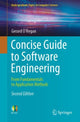 Book cover of: Concise Guide to Software Engineering. By: Gerard O'Regan