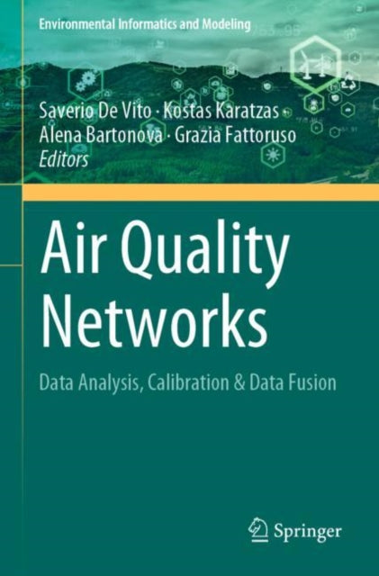 Book cover of: Air Quality Networks. By: Saverio De Vito