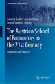 Book cover of: Austrian School of Economics in the 21st Century. By: Annette Godart-van der Kroon