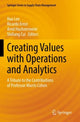 Book cover of: Creating Values with Operations and Analytics. By: Hau Lee