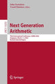 Book cover of: Next Generation Arithmetic. By: Gustafson John