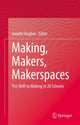 Book cover of: Making, Makers, Makerspaces. By: Janette Hughes