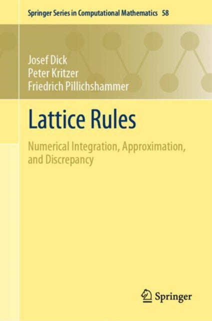 Book cover of: Lattice Rules. By: Josef Dick
