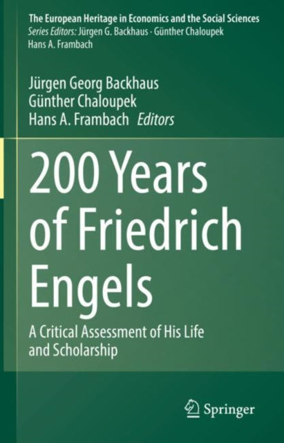Book cover of: 200 Years of Friedrich Engels. By: Jürgen Georg Backhaus
