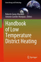 Book cover of: Handbook of Low Temperature District Heating. By: Roberto Garay-Martinez