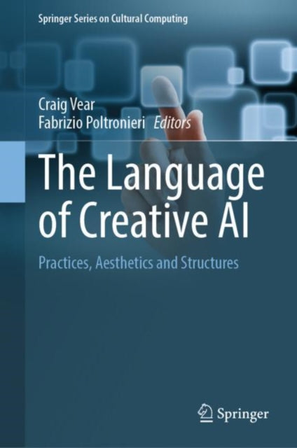 Book cover of: Language of Creative AI. By: Craig Vear