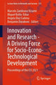 Book cover of: Innovation and Research - A Driving Force for Socio-Econo-Technological Development. By: Marcelo Zambrano Vizuete