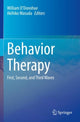 Book cover of: Behavior Therapy. By: William O'Donohue