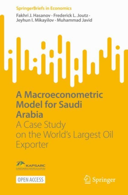 Book cover of: Macroeconometric Model for Saudi Arabia. By: Fakhri J. Hasanov
