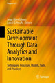 Book cover of: Sustainable Development Through Data Analytics and Innovation. By: Jorge Marx Gómez