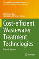 Book cover of: Cost-efficient Wastewater Treatment Technologies. By: Mahmoud Nasr