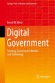 Book cover of: Digital Government. By: Bernd W. Wirtz