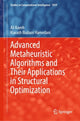 Book cover of: Advanced Metaheuristic Algorithms and Their Applications in Structural Optimization. By: Ali Kaveh