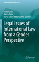 Book cover of: Legal Issues of International Law from a Gender Perspective. By: Ivana Krstić