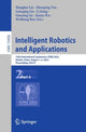 Book cover of: Intelligent Robotics and Applications. By: Honghai Liu