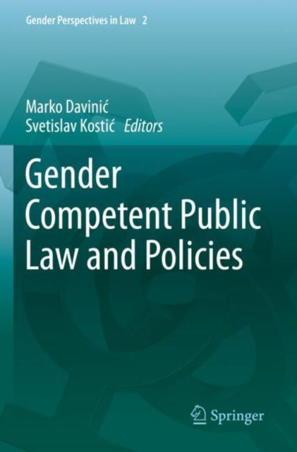 Book cover of: Gender Competent Public Law and Policies. By: Marko Davinić