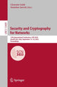 Book cover of: Security and Cryptography for Networks. By: Clemente Galdi