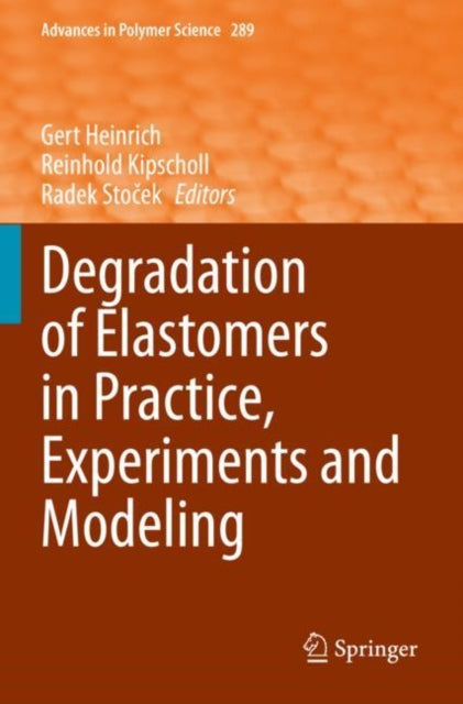 Book cover of: Degradation of Elastomers in Practice, Experiments and Modeling. By: Gert Heinrich
