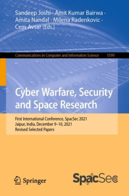 Book cover of: Cyber Warfare, Security and Space Research