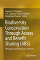 Book cover of: Biodiversity Conservation Through Access and Benefit Sharing (ABS). By: Oommen V. Oommen