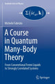 Book cover of: Course in Quantum Many-Body Theory. By: Michele Fabrizio