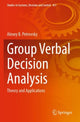 Book cover of: Group Verbal Decision Analysis