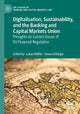Book cover of: Digitalisation, Sustainability, and the Banking and Capital Markets Union. By: Lukas Böffel