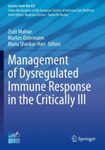 Book cover of: Management of Dysregulated Immune Response in the Critically Ill