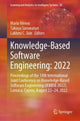 Book cover of: Knowledge-Based Software Engineering: 2022. By: Maria Virvou
