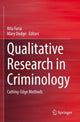 Book cover of: Qualitative Research in Criminology. By: Rita Faria