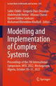 Book cover of: Modelling and Implementation of Complex Systems. By: Salim Chikhi