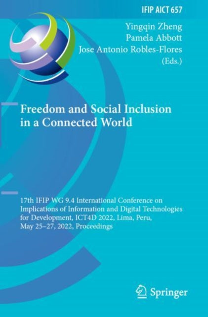 Book cover of: Freedom and Social Inclusion in a Connected World. By: Yingqin Zheng