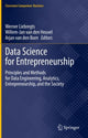 Book cover of: Data Science for Entrepreneurship. By: Werner Liebregts