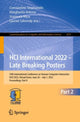 Book cover of: HCI International 2022 – Late Breaking Posters. By: Constantine Stephanidis