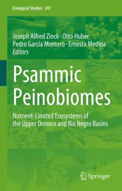 Book cover of: Psammic Peinobiomes. By: Joseph Alfred Zinck