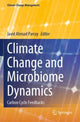 Book cover of: Climate Change and Microbiome Dynamics. By: Javid Ahmad Parray