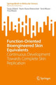 Book cover of: Function-Oriented Bioengineered Skin Equivalents. By: Tanja Zidarič