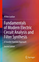 Book cover of: Fundamentals of Modern Electric Circuit Analysis and Filter Synthesis. By: Afshin Izadian