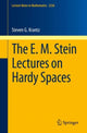 Book cover of: E. M. Stein Lectures on Hardy Spaces. By: Steven G. Krantz