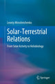 Book cover of: Solar-Terrestrial Relations. By: Leonty Miroshnichenko