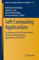 Book cover of: Soft Computing Applications. By: Valentina Emilia Balas