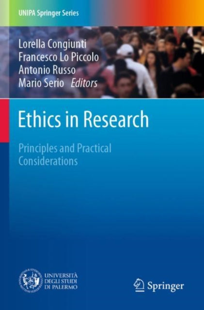 Book cover of: Ethics in Research. By: Lorella Congiunti