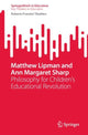 Book cover of: Matthew Lipman and Ann Margaret Sharp. By: Roberto Franzini Tibaldeo
