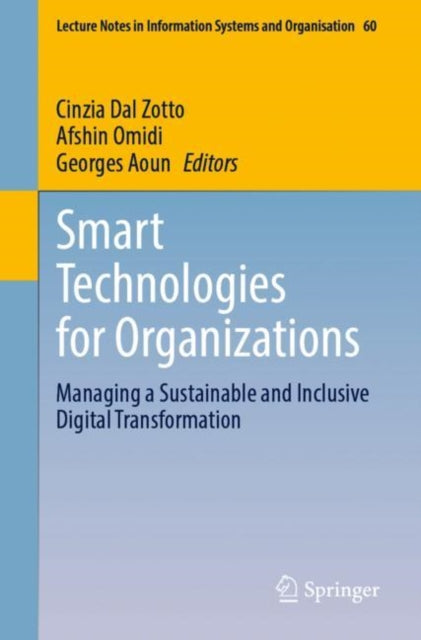 Book cover of: Smart Technologies for Organizations