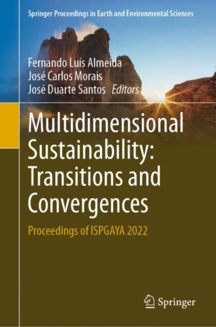 Book cover of: Multidimensional Sustainability: Transitions and Convergences. By: Fernando Luís Almeida