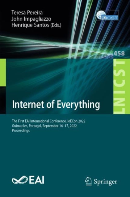 Book cover of: Internet of Everything. By: Teresa Pereira