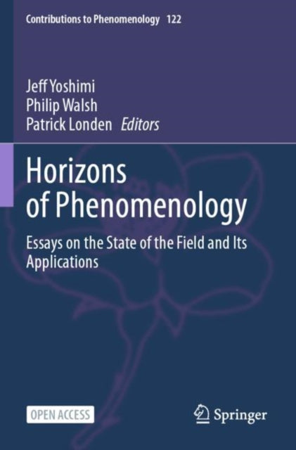 Book cover of: Horizons of Phenomenology. By: Jeffrey Yoshimi